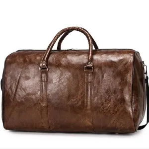 sac de voyage vintage marron