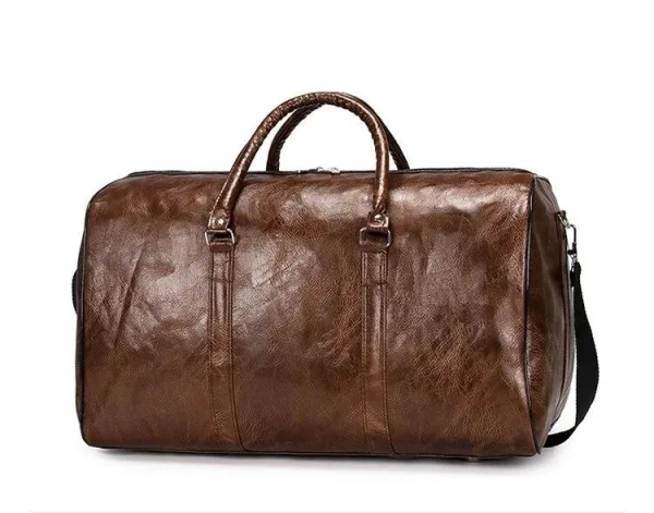 sac de voyage vintage marron