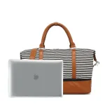 sac de week-end rayures marines