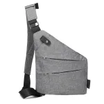 sac homme nylon antivol léger