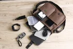 Sac Messenger homme en cuir