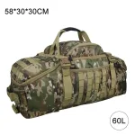 sac militaire avec sangles ajustables