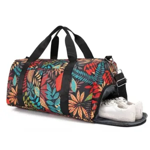 sac polochon femme fleuri