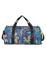 sac polochon tendance fleuri