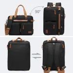 sacoche ordinateur convertible en sac à dos