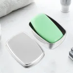 set de boîtes à savon en aluminium pour déplacements