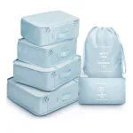 set de pochettes organisatrices de valise