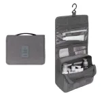 trousse de toilette à suspendre de voyage grise