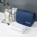 trousse de toilette bleue marine