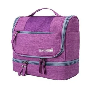 trousse de toilette de voyage travel bag violette