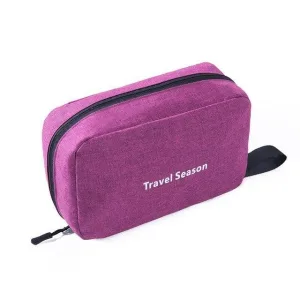 trousse de toilette de voyage travel season violette