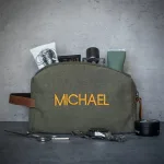 Trousse de Toilette Personnalisable Homme <br>Vintage (Prénom)