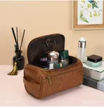 trousse de toilette pliable vintage