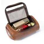 trousse de toilette rétro style unisexe