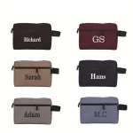 trousse de toilette tissu oxford élégante