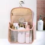 trousse de toilette transparente tendance