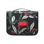 trousse de voyage motif floral pour cosmétiques