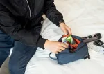 trousse de voyage pratique Wind Blows River Flows