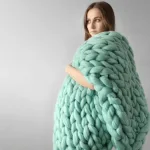 Grand Plaid Grosse Maille
