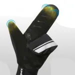 accessoires de vélo d'hiver gants à trois doigts