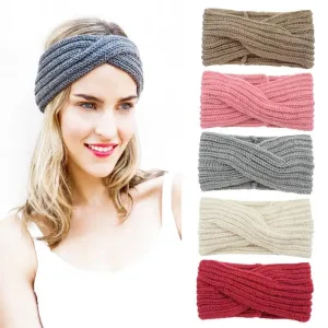 bandeau cache-oreilles en cachemire