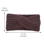 bandeau chaud en cachemire