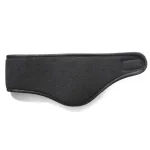 bandeau de tête noir pour l'hiver