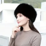 bandeau en fourrure pour l'hiver