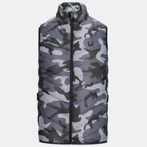 blouson sans manches chauffant électrique USB pour femmes