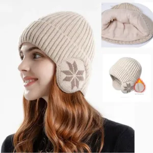 bonnet cache oreille femme