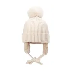 bonnet chaud avec pompon