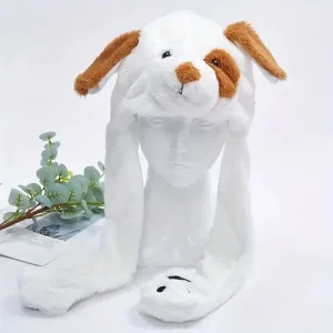 bonnet chien oreille qui bouge