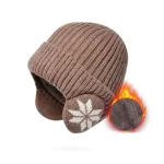 bonnet femme élégant avec cache oreille