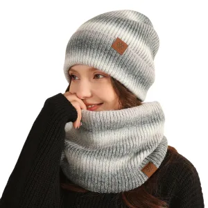 bonnet gris aurore boréale