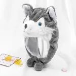 bonnet loup avec oreilles animées