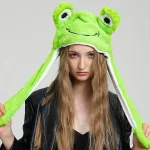 bonnet mignon avec oreilles animées