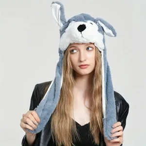bonnet oreille qui bouge loup
