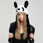 bonnet panda enfant oreille qui remue