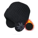 bonnet tendance avec cache oreille pour femme