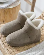 botte nuageuse en tissu doux