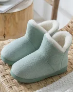 bottes fourrées d'intérieur femme