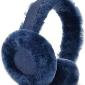 cache oreille bleu marine