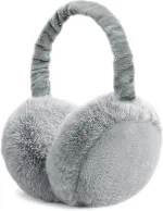 cache oreille chaud gris