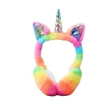 cache oreilles douillet aux couleurs vives