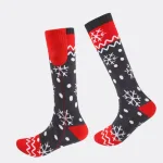 chaussettes chauffantes Noël homme