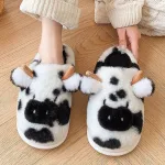 chausson animal en forme de vache