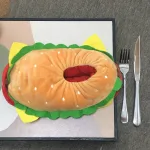 chaussons à motif sandwich femme