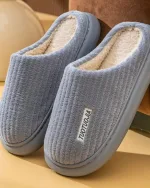 chaussons à motifs pour couple