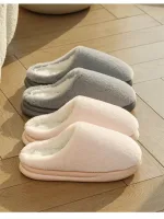 chaussons à plateforme confortable