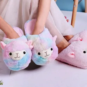 chaussons alpaga mignons